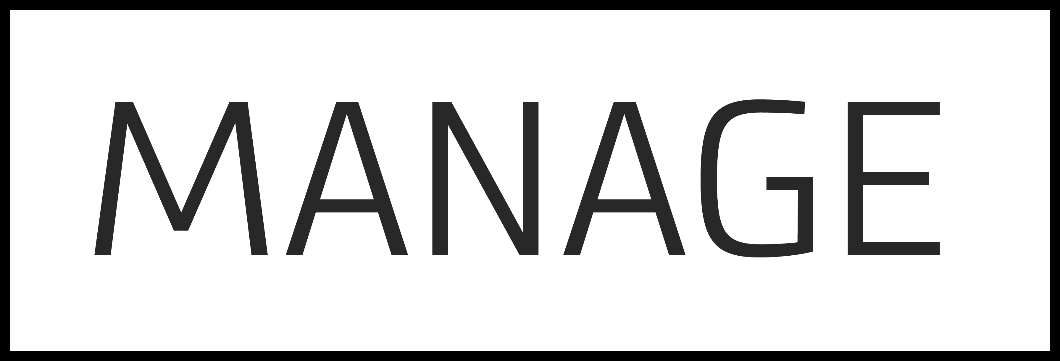 Manage (transparent) logo